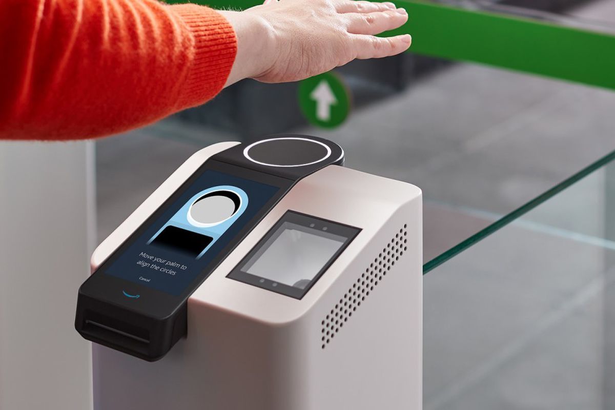 Amazon Expands Palm-Scanning Technology